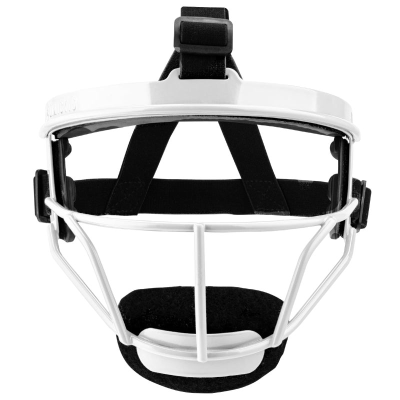 Dinictis Softball Face Mask, Lightweight, Comfortable, with Wide Field Vision, Durable and Safe Face Guards, Premium Protective Softball Fielder's Mask-White-Youth(M) - Image 2
